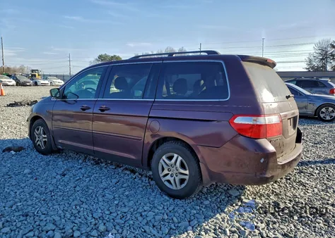 2007 Honda Odyssey Exl z USA, uszkodzony, nr VIN 5FNRL38777B434963
